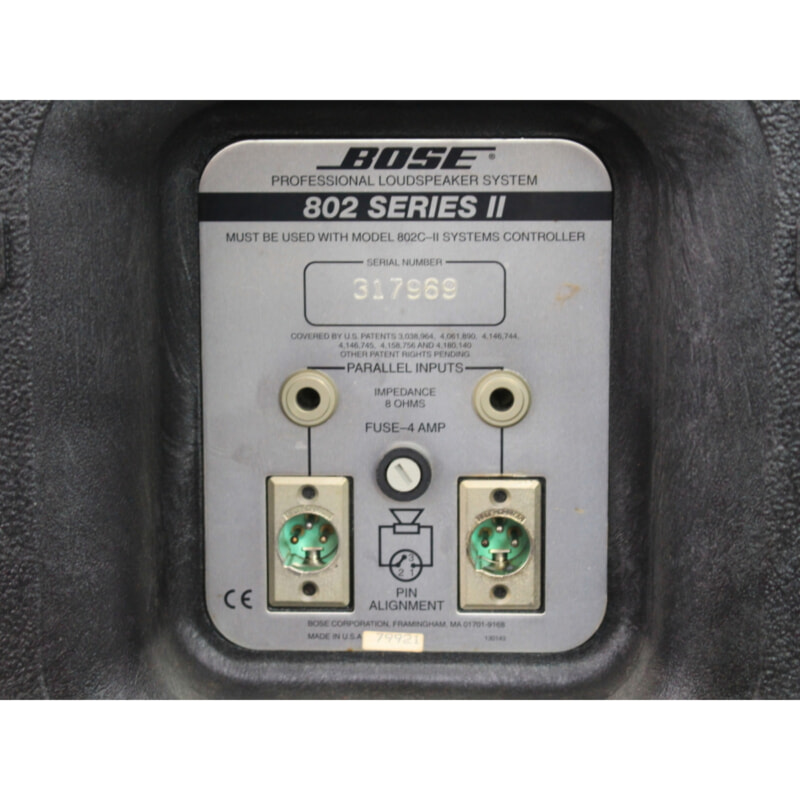 買取実績 |BOSE ボーズ 802 SERIESⅡモニタースピーカー ペア - 大阪