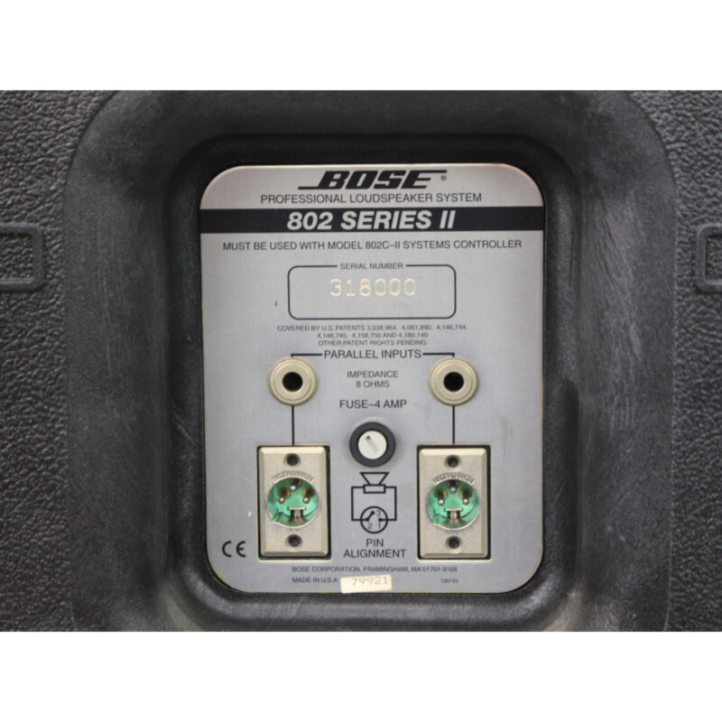買取実績 |BOSE ボーズ 802 SERIESⅡモニタースピーカー ペア - 大阪