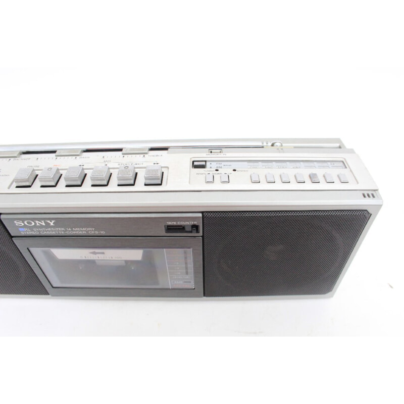 買取実績 |SONY ソニー CFS-10 ステレオラジカセ - 大阪 京都 奈良の
