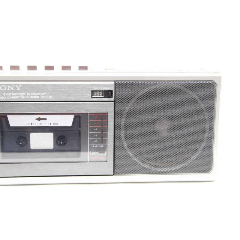 買取実績 |SONY ソニー CFS-10 ステレオラジカセ - 大阪 京都 奈良の
