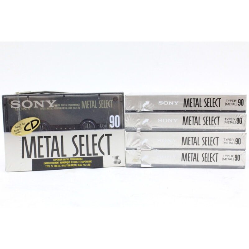 買取実績 |SONY ソニー METAL SELECT90 メタルテープ カセットテープ