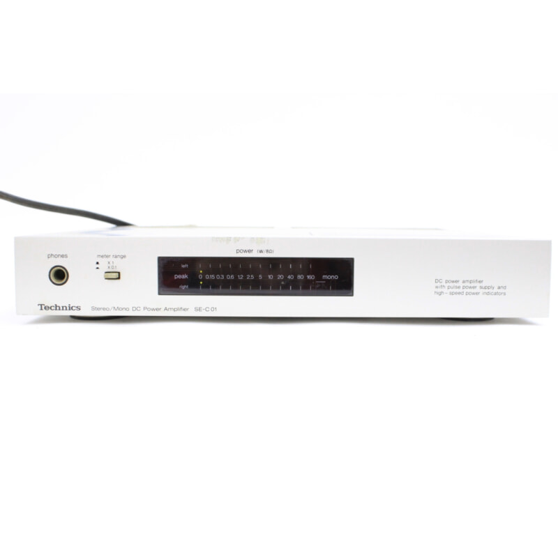 買取実績 |Technics テクニクス SE-C01 ステレオ/モノDCパワーアンプ