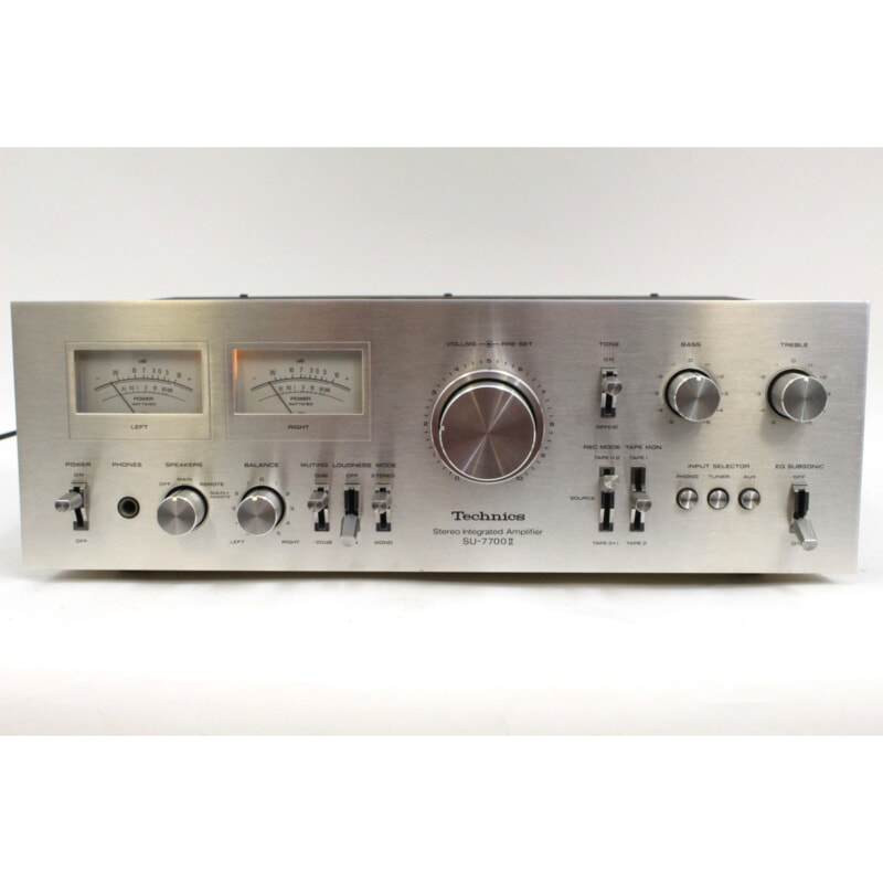 買取実績 |Technics テクニクス SU-7700Ⅱ プリメインアンプ - 大阪