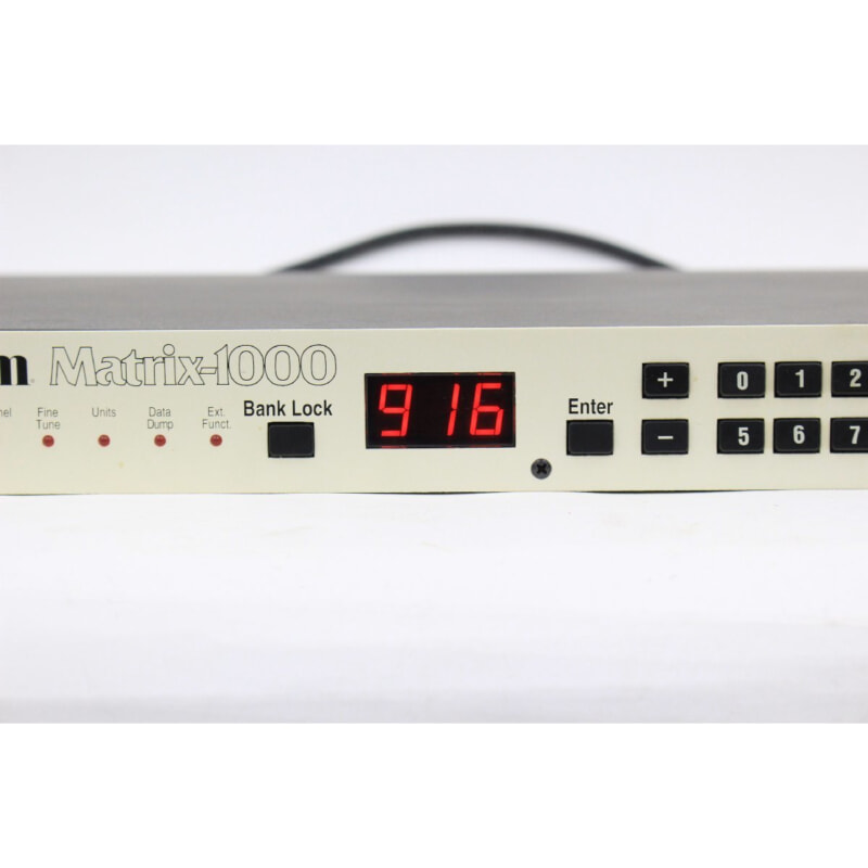 買取実績 |Oberheim Matrix-1000 アナログシンセサイザー - 大阪 京都