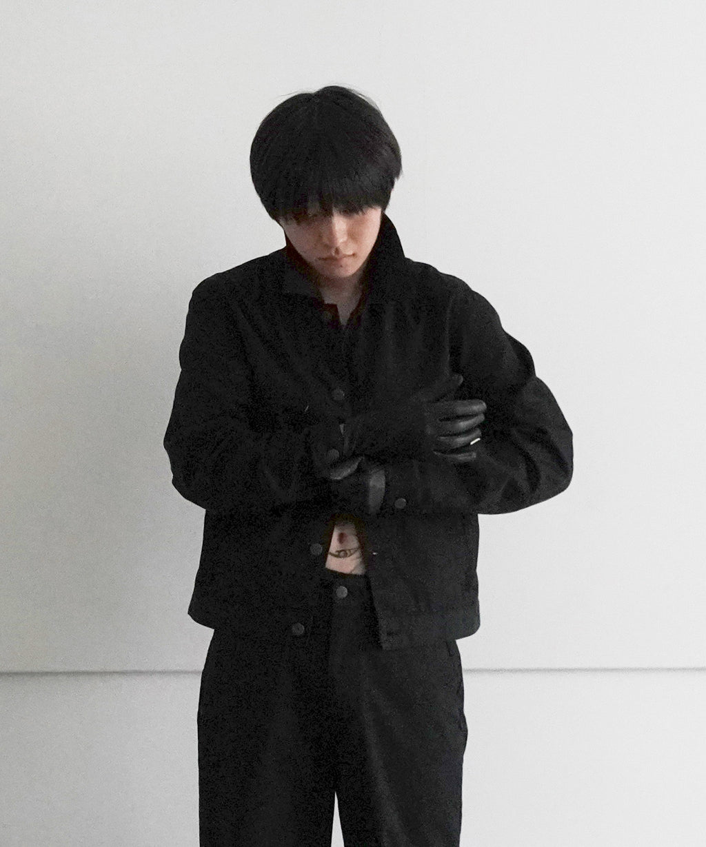 THE JEAN JACKET -FINX COTTON GABARDINE- 