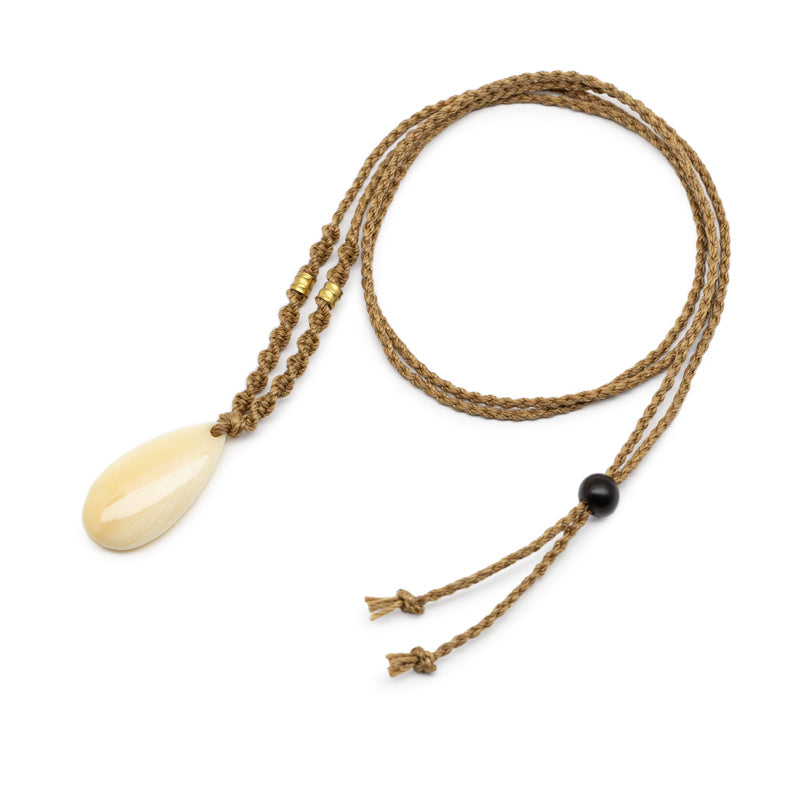 クジラ歯 しずく ネックレス – 海想