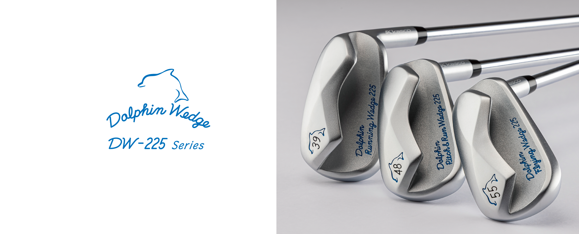 寄せワン、連発！グリーン周り専用のドルフィンウェッジDW-225