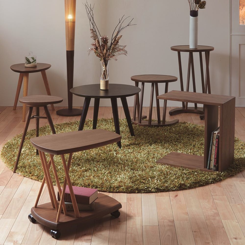 SELECTION サイドテーブル JYT49W(ウォールナット) – 柏木工株式会社