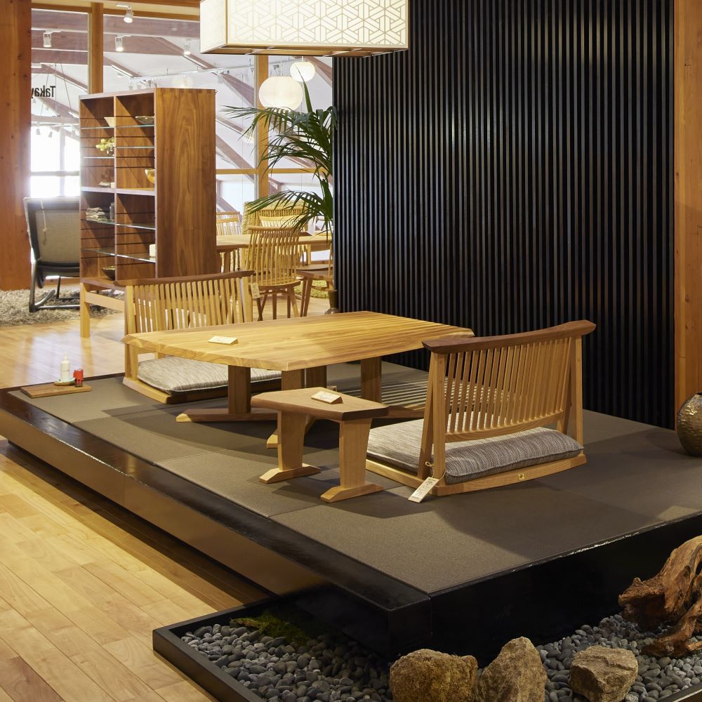 Takayama Wood Works 座椅子 W580 K – 柏木工株式会社オンラインストア