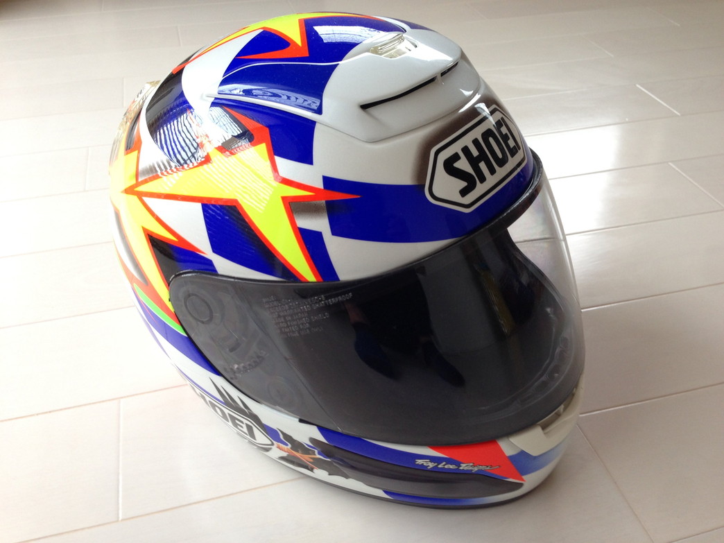 SHOEI X-Eleven NORICK を入手してノリックレプリカヘルメット