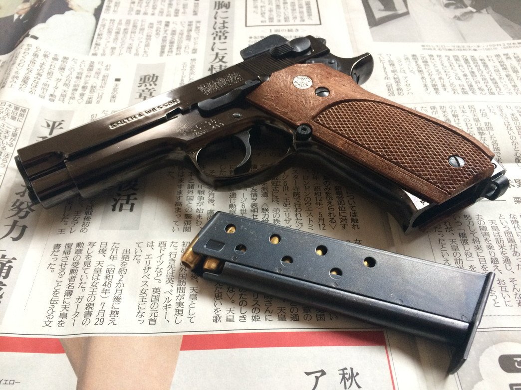 MARUSHIN / Smith & Wesson M439 “METAL FINISH” – ねんがんのM39系