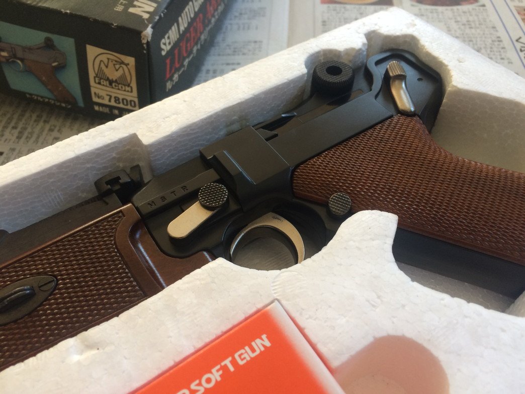 FALCON TOY / LUGER ARTILLERY CUSTOM – ファーストインプレ日記(っ´ω