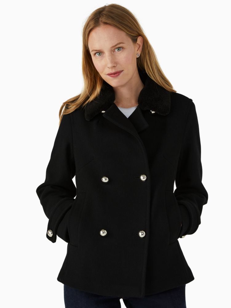 Wool Peacoat | Kate Spade Outlet