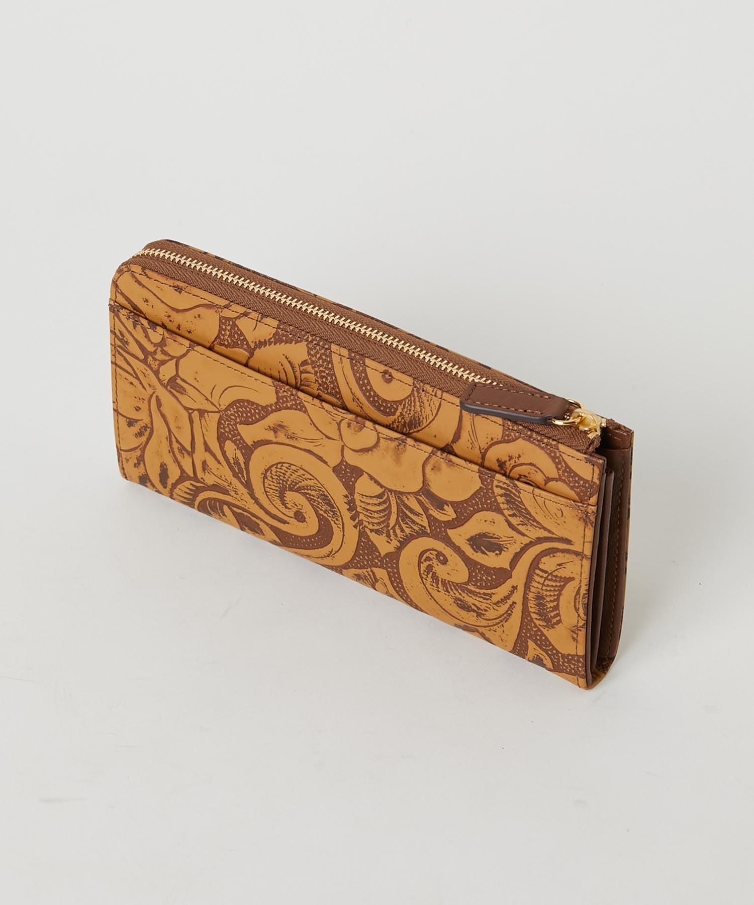 KATHARINE HAMNETT LONDON】L字ファスナーロングウォレット（K60132）