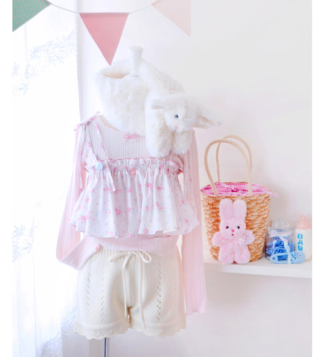 BABY BUNNY SHOWER can can camisole – Katie Tokyo
