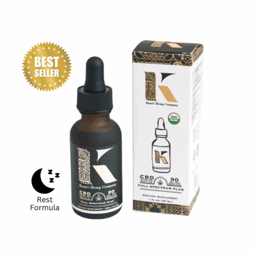 Organic CBG CBD Balance Blend 1000 mg/ 30 mL - Kauai Hemp Company