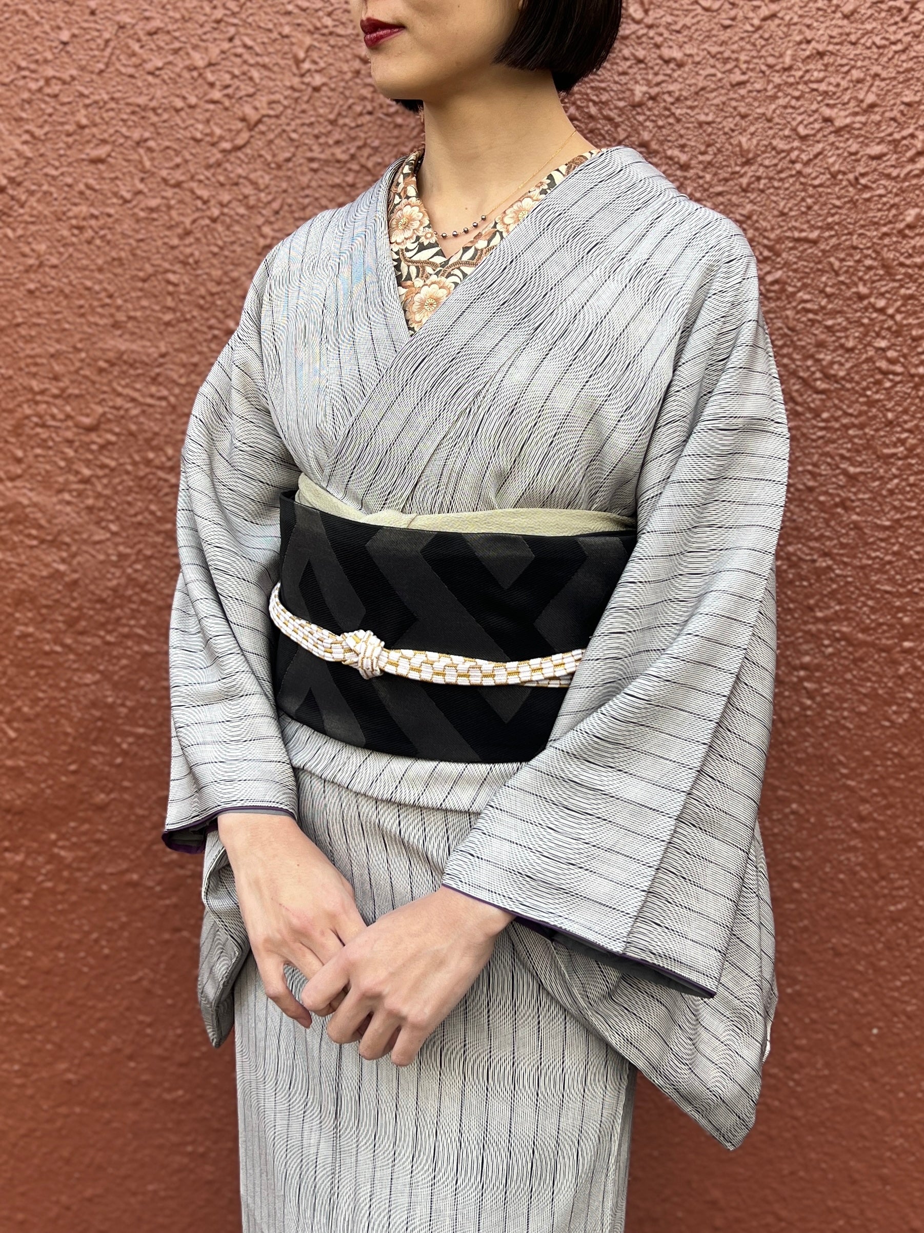 袋帯｜西陣織 ｜紗綾形｜KAPUKI｜お仕立て代込み