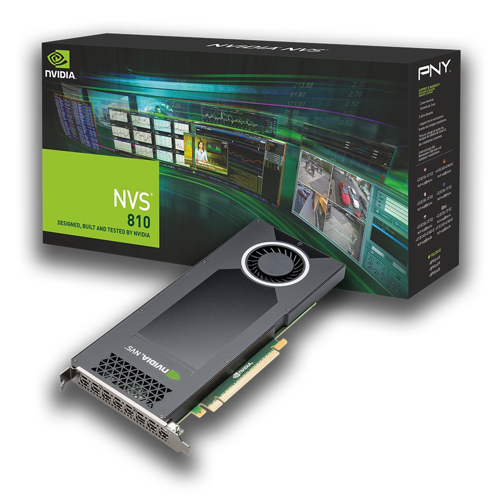NVIDIA NVS 810 Graphics Cards for 8 Monitor 4 GB – USED - Kapidani