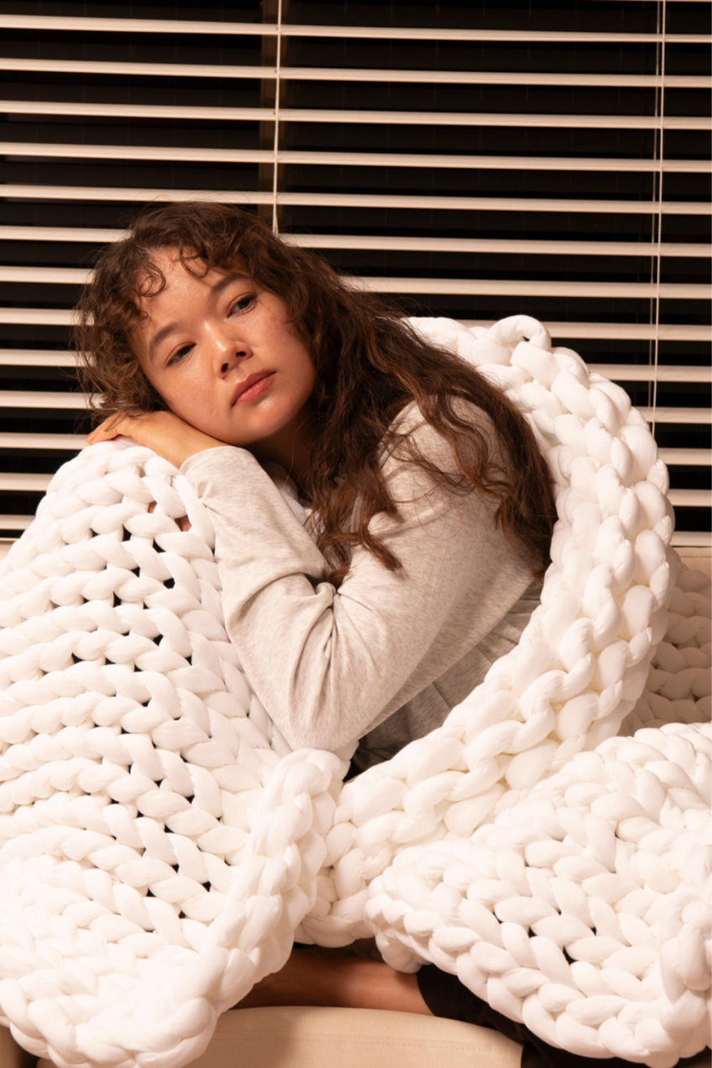 リカバリー加重ブランケットMUSUBI - en -