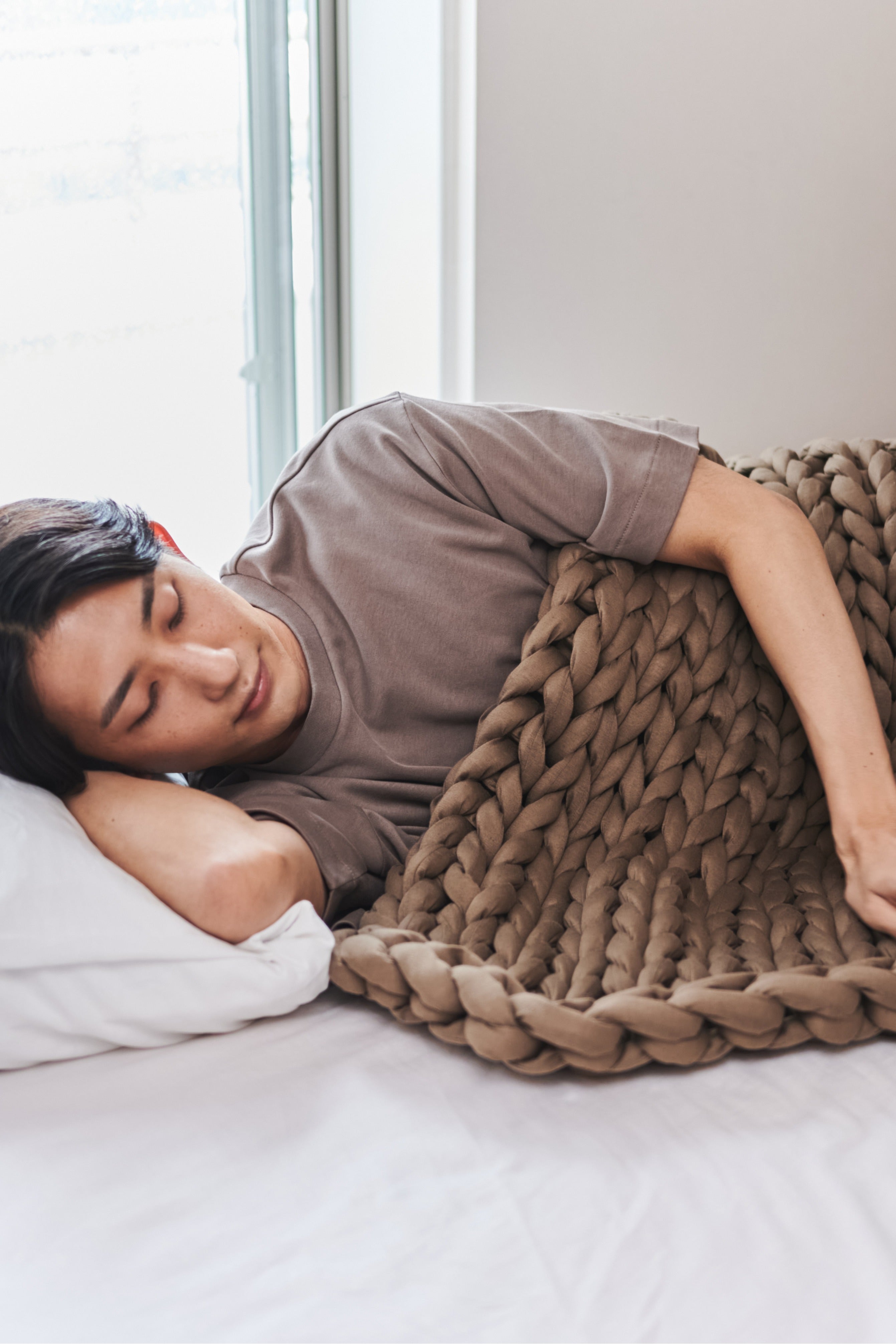 リカバリー加重ブランケットMUSUBI - en -