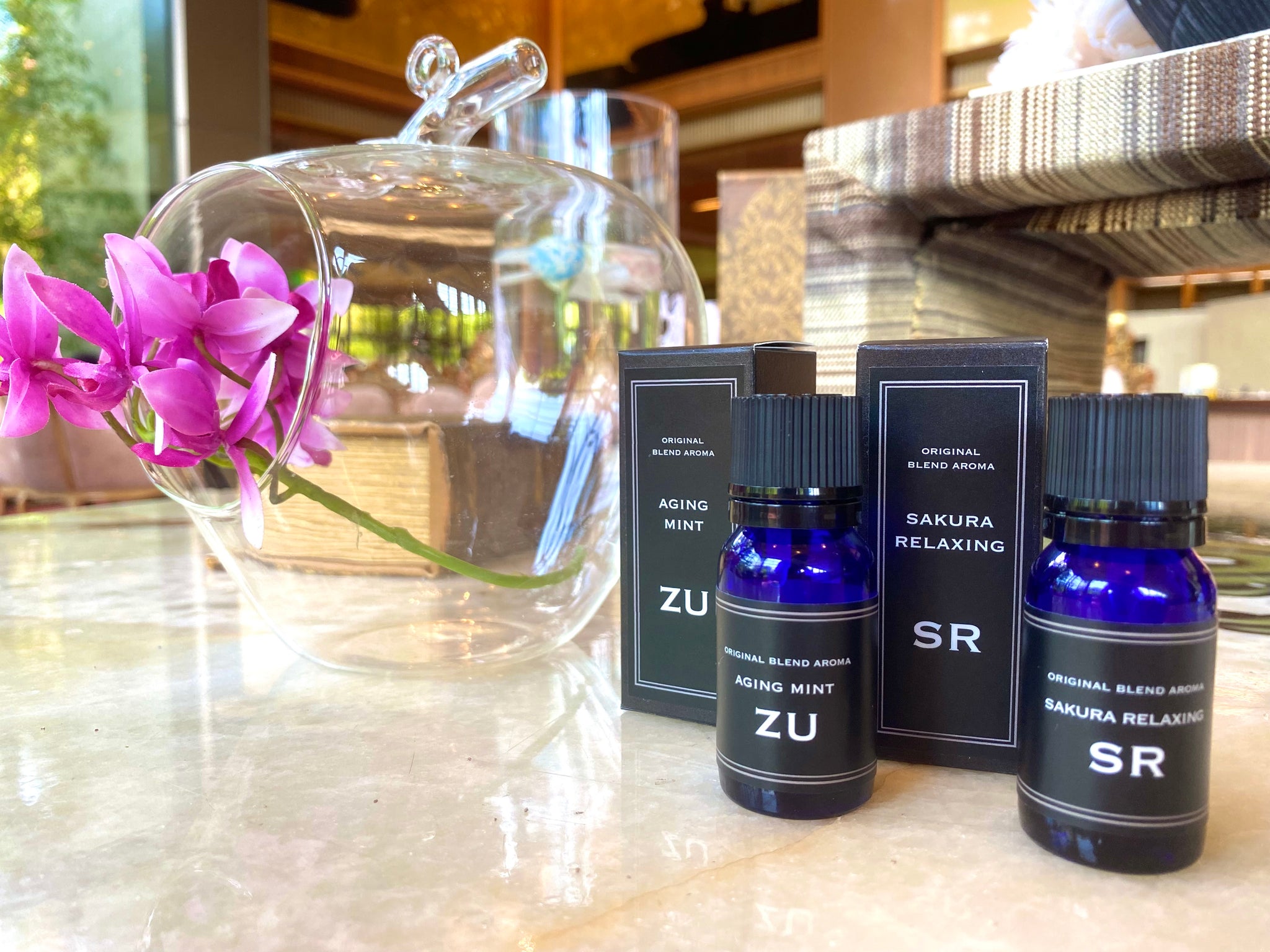 ホテル瑞鳳 】オリジナルブレンドアロマ AGING MINT～エイジング