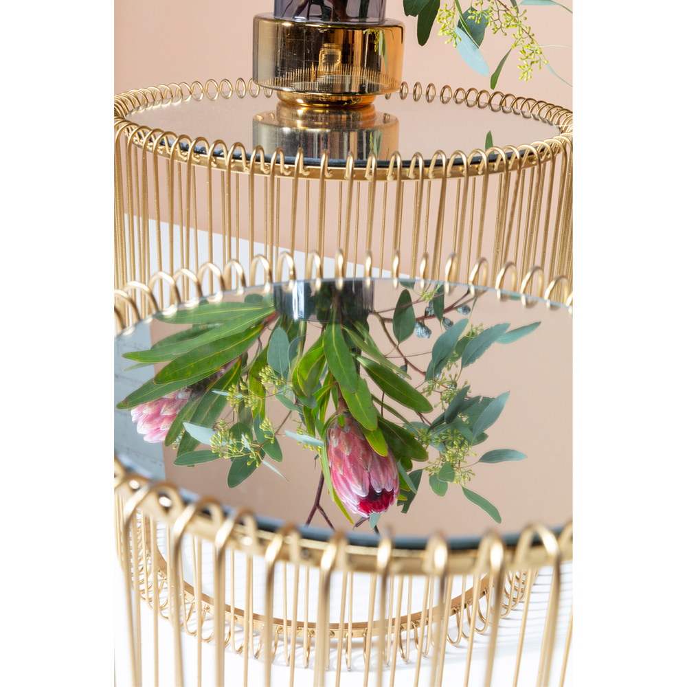 ワイヤーブラス(2/Set) サイドテーブル - サイドテーブルの通販