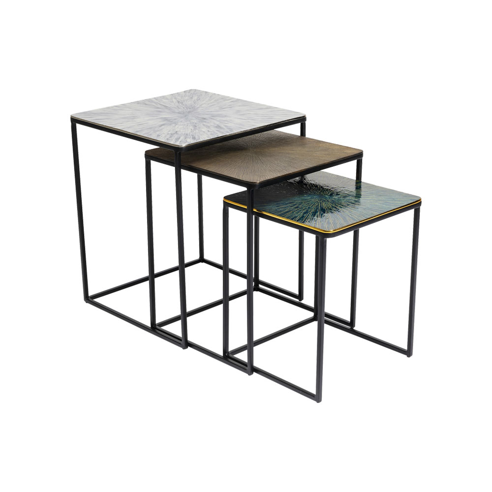 レイ スクエア (3/Set) サイドテーブル - サイドテーブルの通販