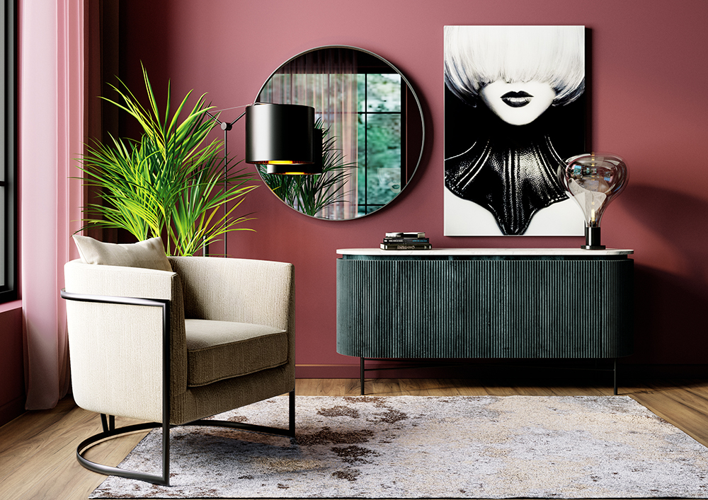 テルマ ダイニングチェア - ダイニングチェアの通販 ｜【KARE】ドイツ