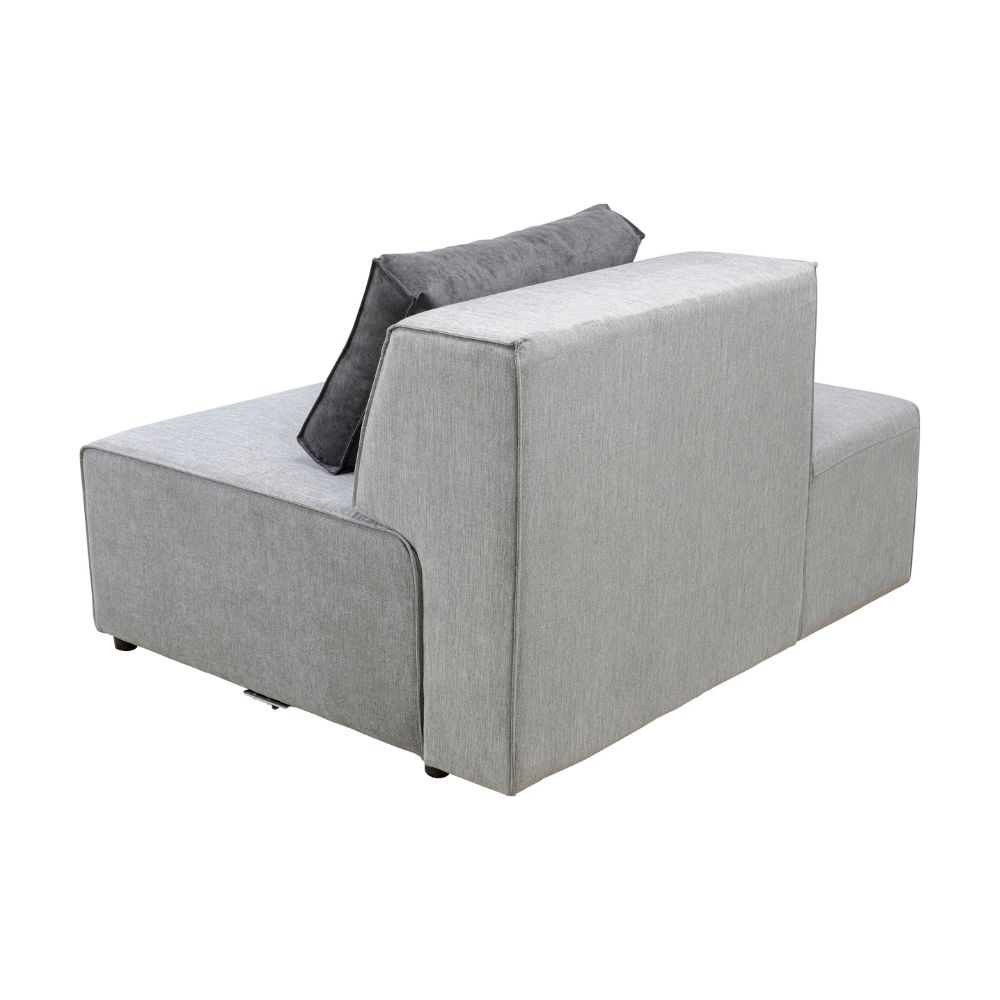 インフィニティ セミオットマン エレメンツ グレー レフト ソファ - L