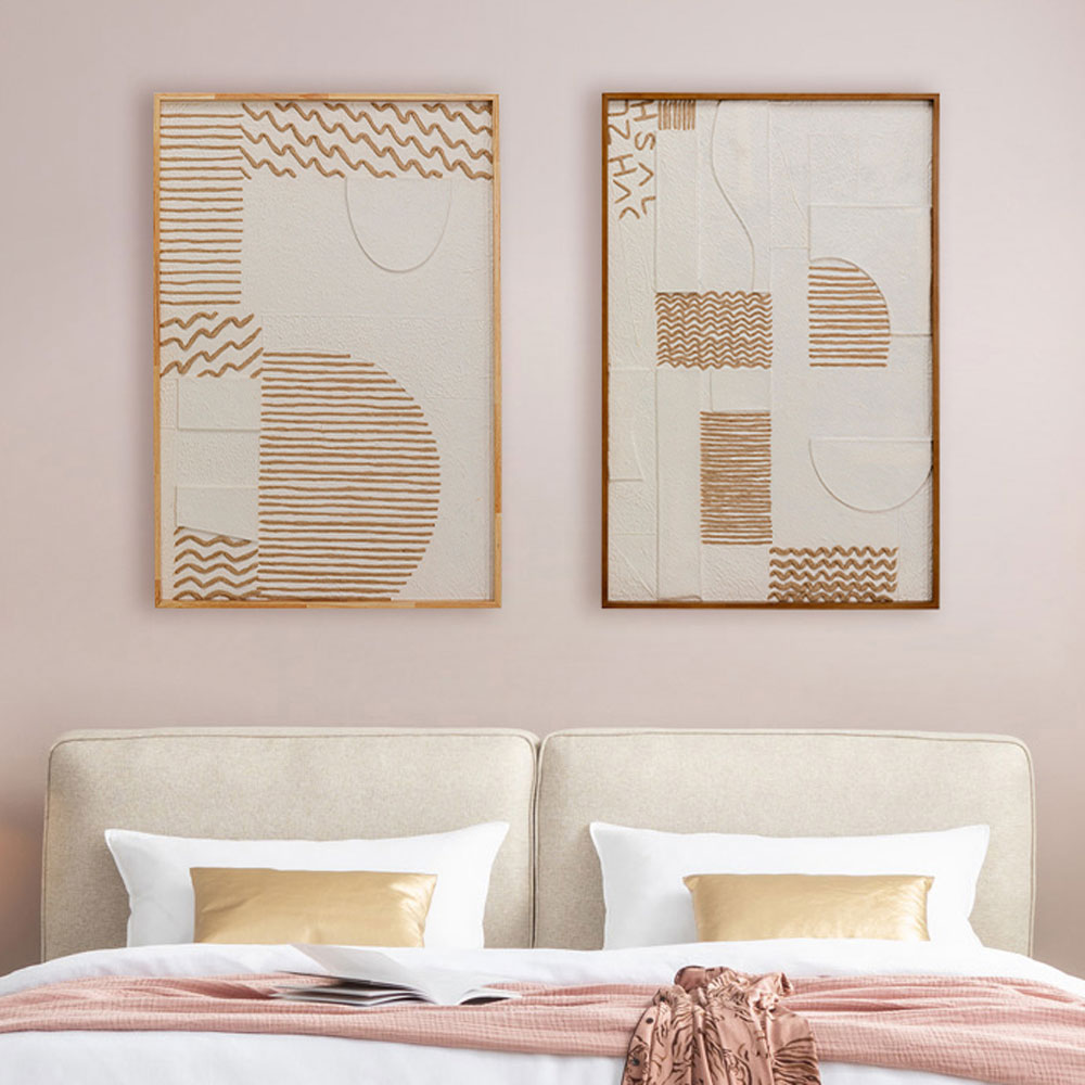 サンディーウェイブ 81x122cm アート/ デコフレーム ｜【KARE】ドイツ