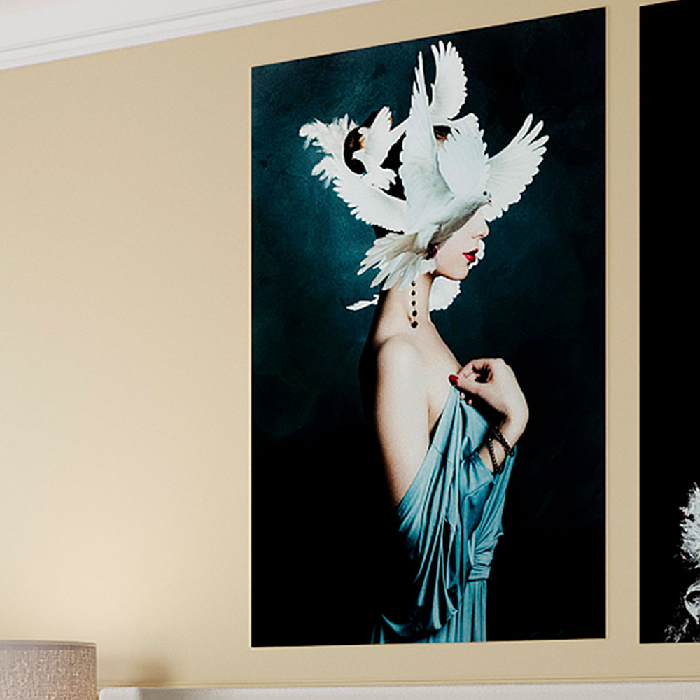 マザーオブダブス80x120cm ガラスアート ｜【KARE】ドイツの家具