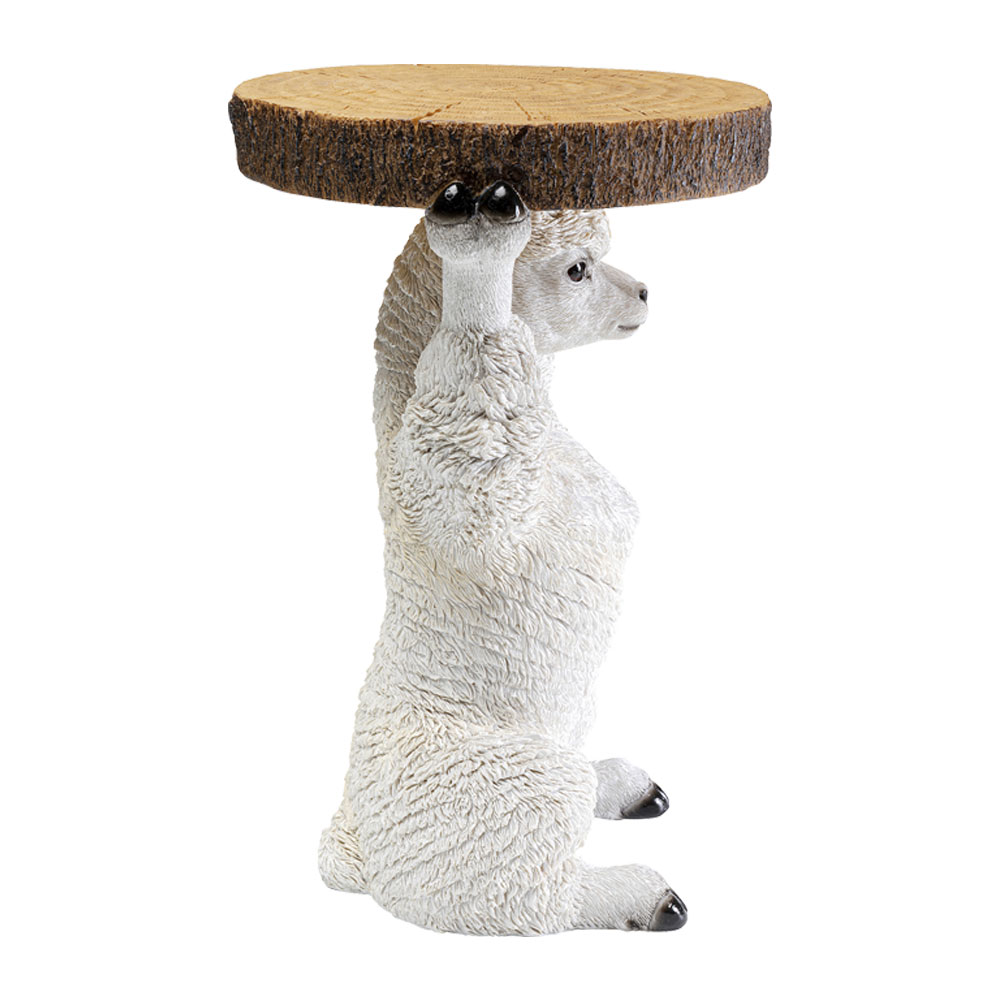 アニマルサイドテーブル ラマ - サイドテーブルの通販 ｜【KARE