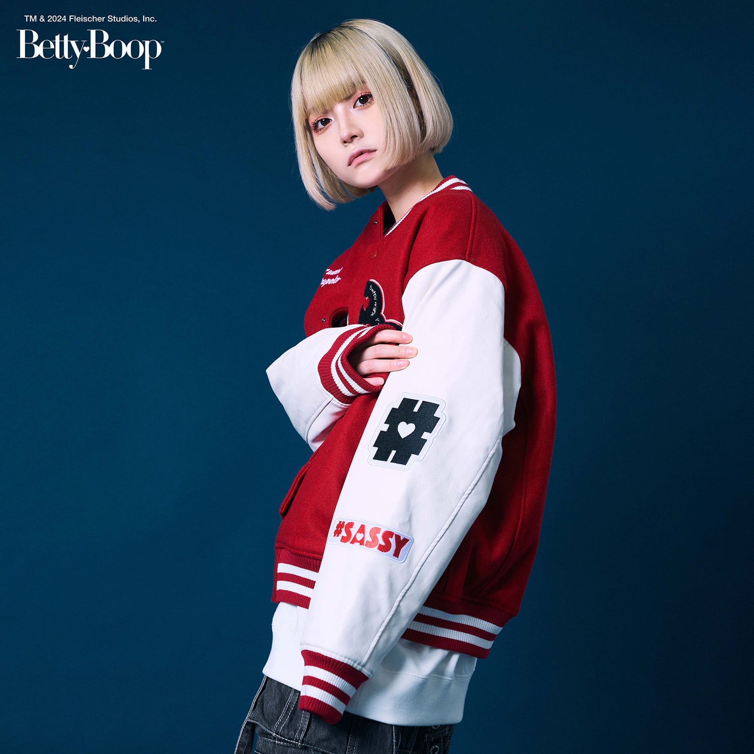 POKOPEA Collaboration】BETTY BOOP™ x ガチ恋ぽんぽこ Wool Melton