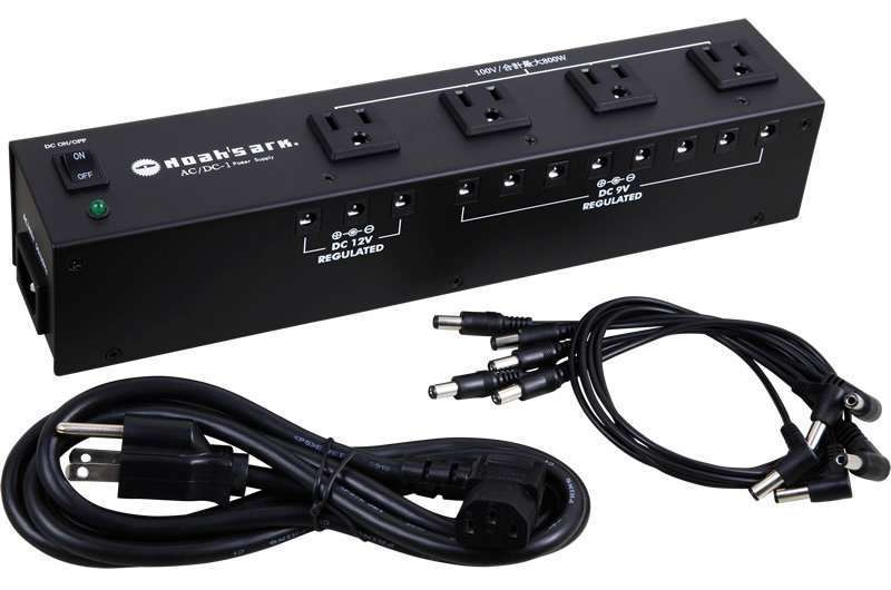 ACコンセントのピッチが広いパワーサプライ＜Noah'sark AC/DC-1