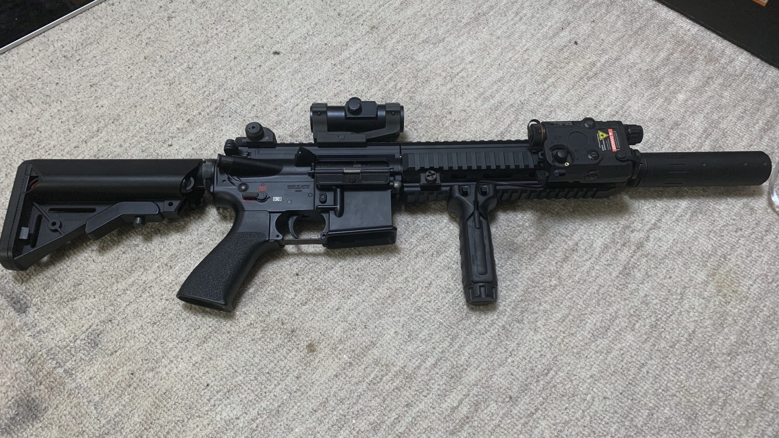 東京マルイ 次世代電動ガン HK416D DEVGRU レビューとカスタム