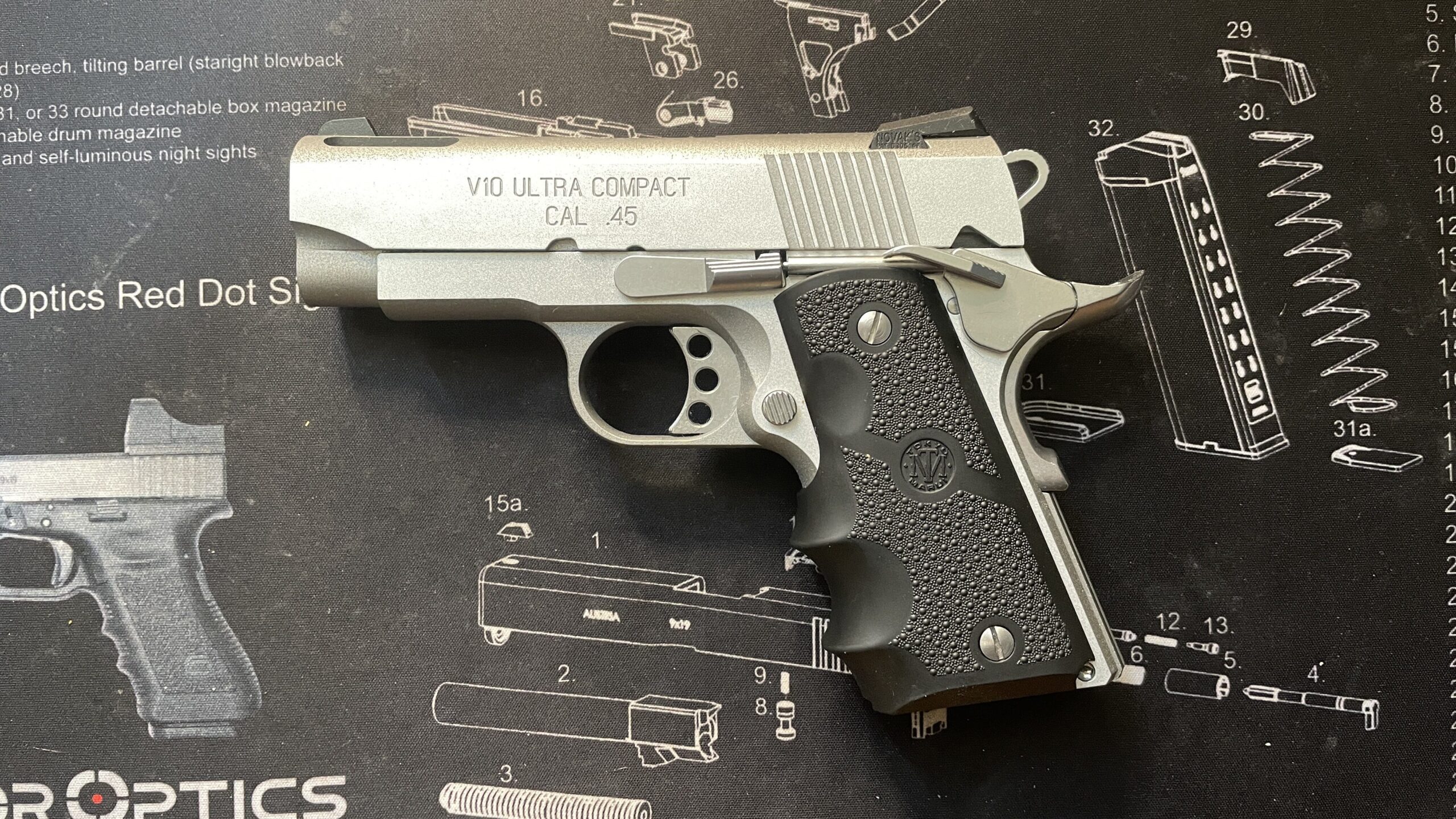 SFA V10 ウルトラコンパクト実物解説｜エアガンで学ぶ実銃の歴史と