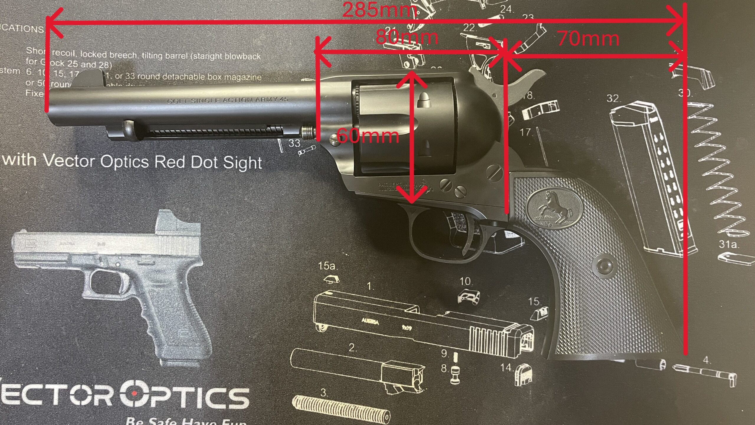 東京マルイ SAA.45 アーティラリー 5 1/2インチ レビュー