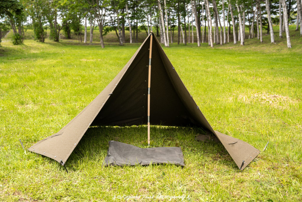 No.01 東ドイツ軍幕指南!!2枚ティピー+1枚タープ張りを大解説!!動画