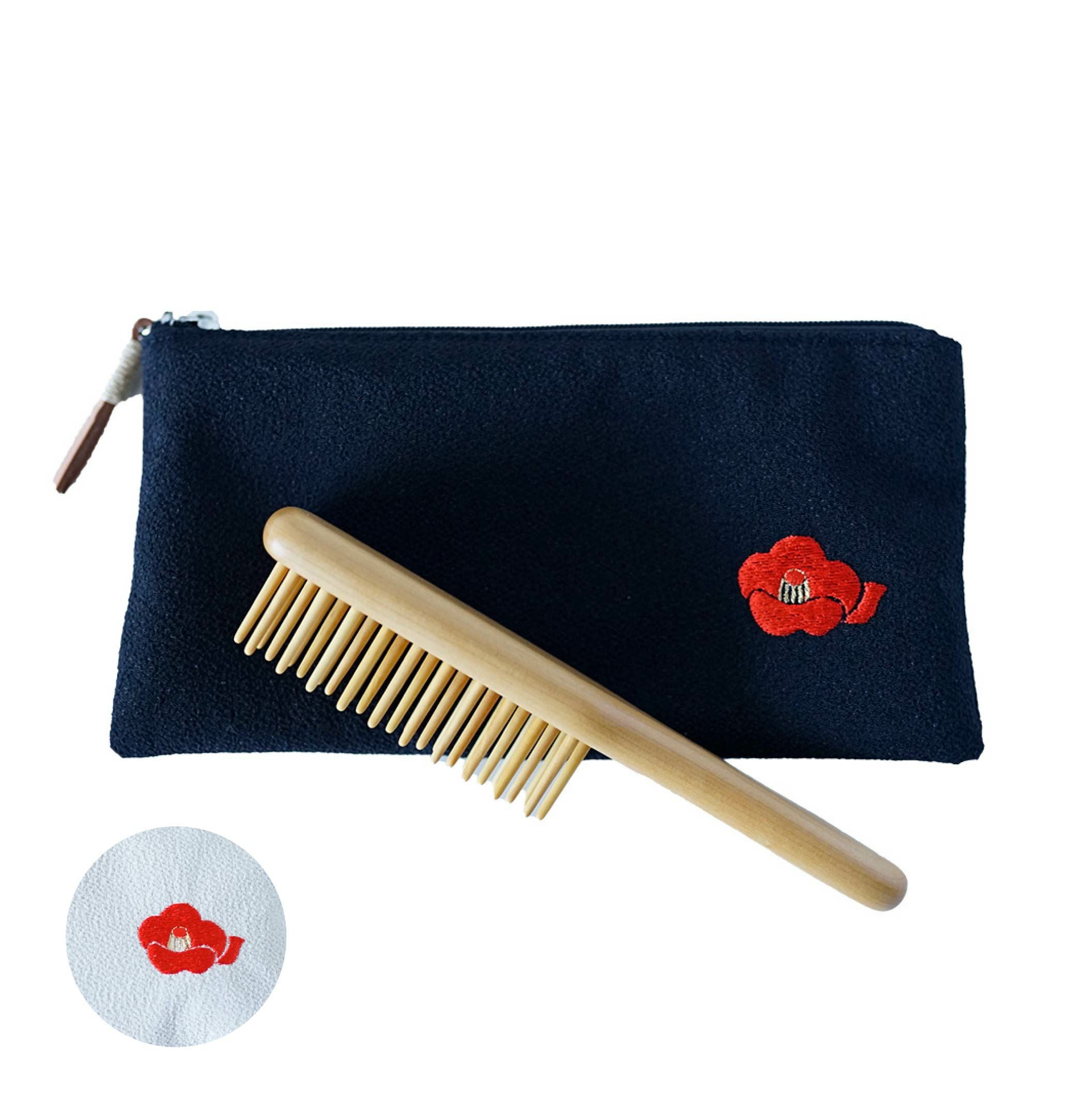 かづら清特選 つげブラシ（楕円ブロー） | かづら清老舗オンラインショップ