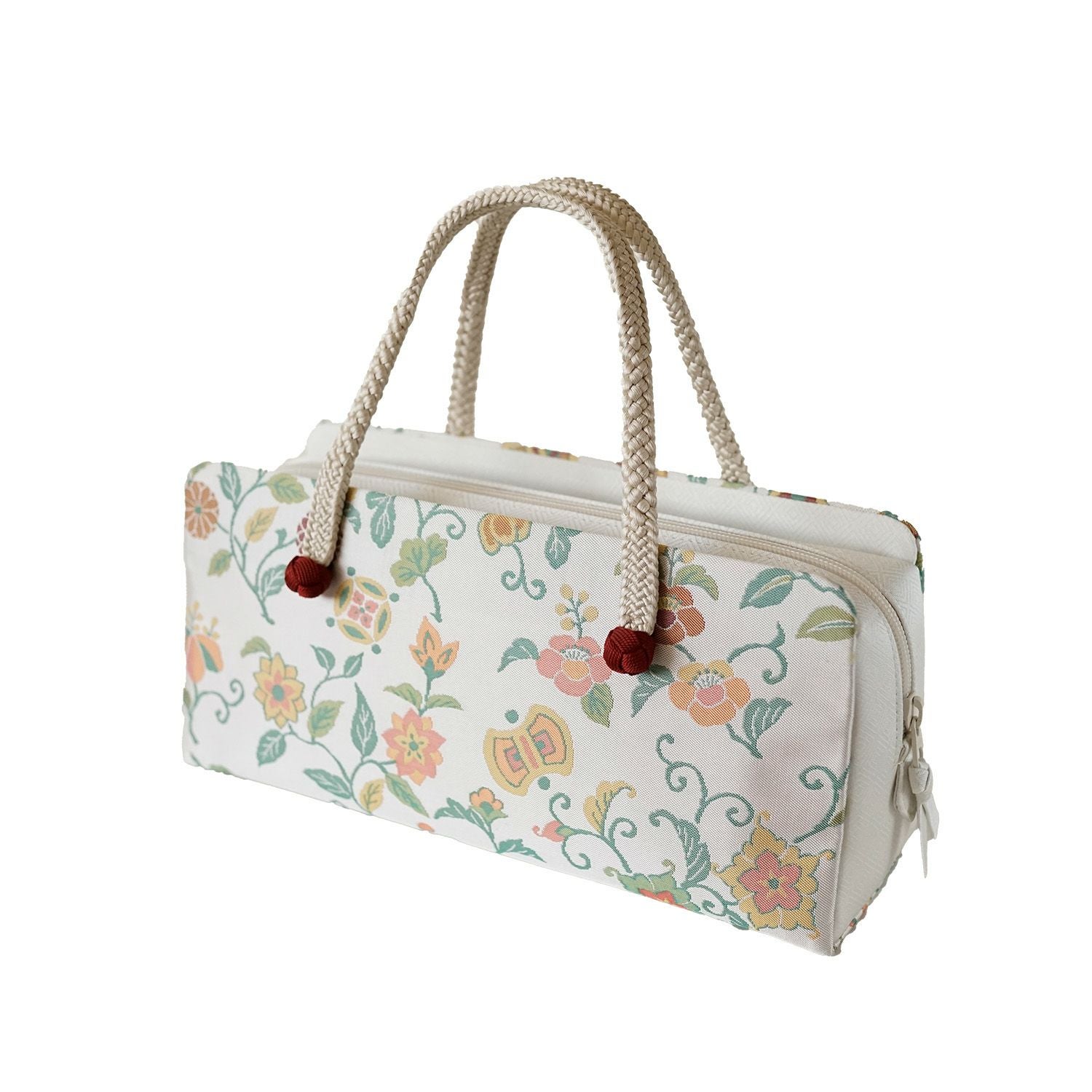 西陣 ソフト利休バッグ（吹き寄せ） | かづら清老舗オンラインショップ