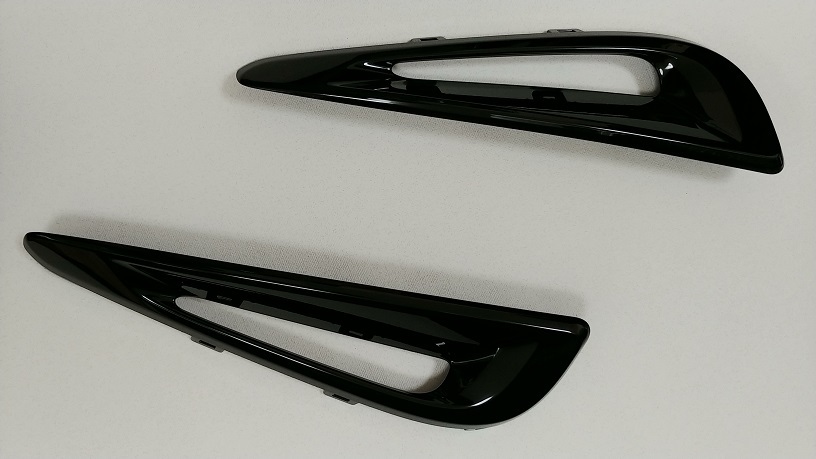 トヨタ純正】 サイドポンツーン ［ブラック・フロントバンパーサイド