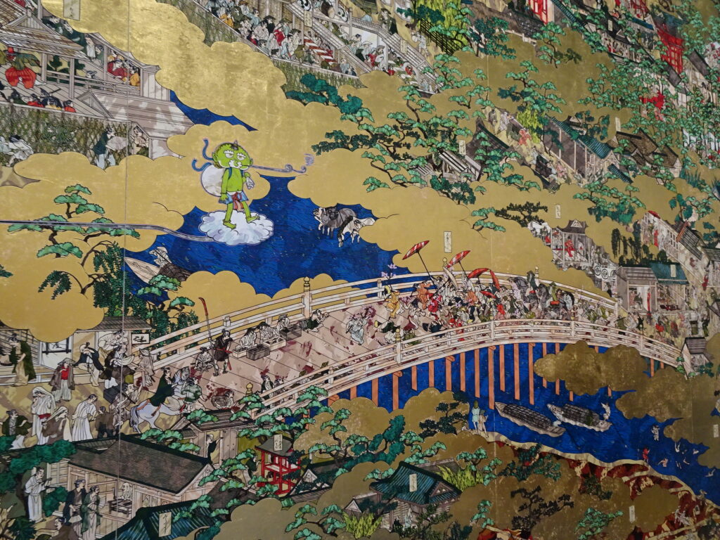 京都市京セラ美術館「村上隆もののけ京都」展～風神ちゃんが・・好き
