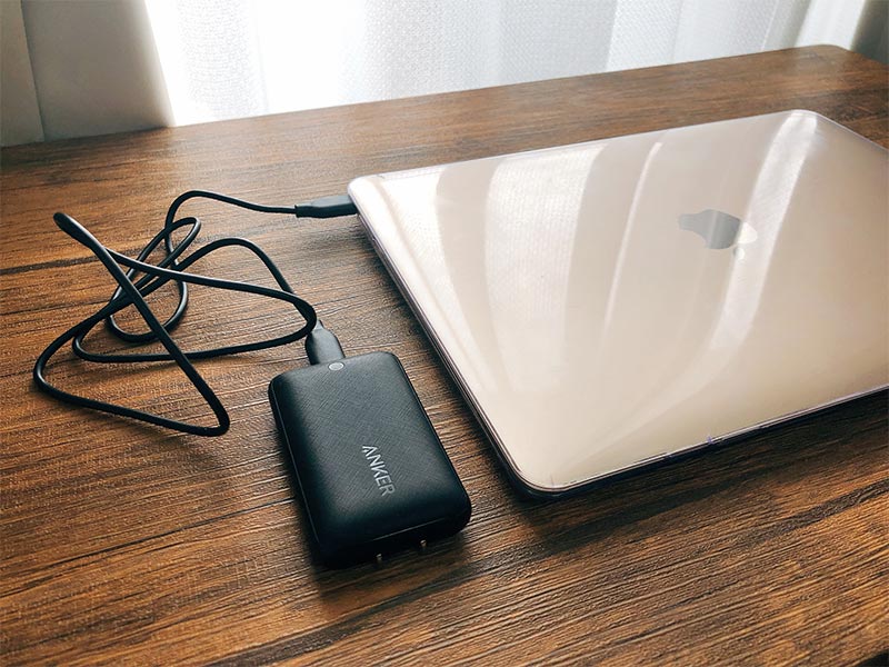 レビュー】Anker PowerPort Atom III SlimはM1チップ搭載のMacBook Air