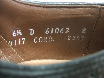 旧ロゴ横文字【Allen Edmonds】1989年製Macneilマックニールアレン