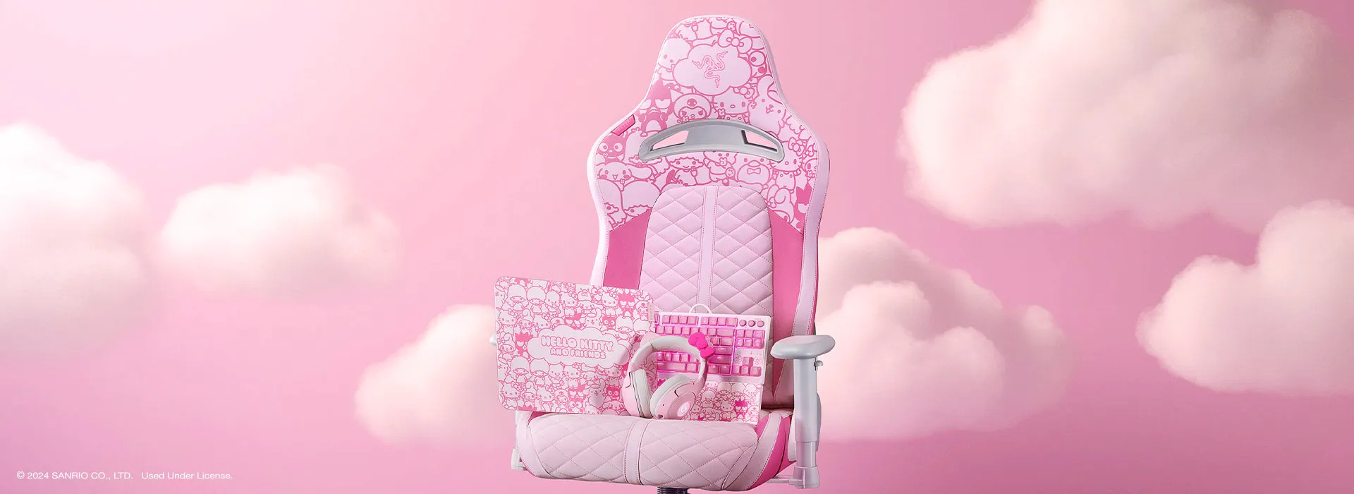 Razer』×『ハローキティ』コラボに新商品登場！可愛いゲーミング