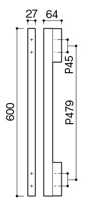 手すり（I型） KH-67 (KH-67-6N) | Products | KAWAJUN Global Hardware