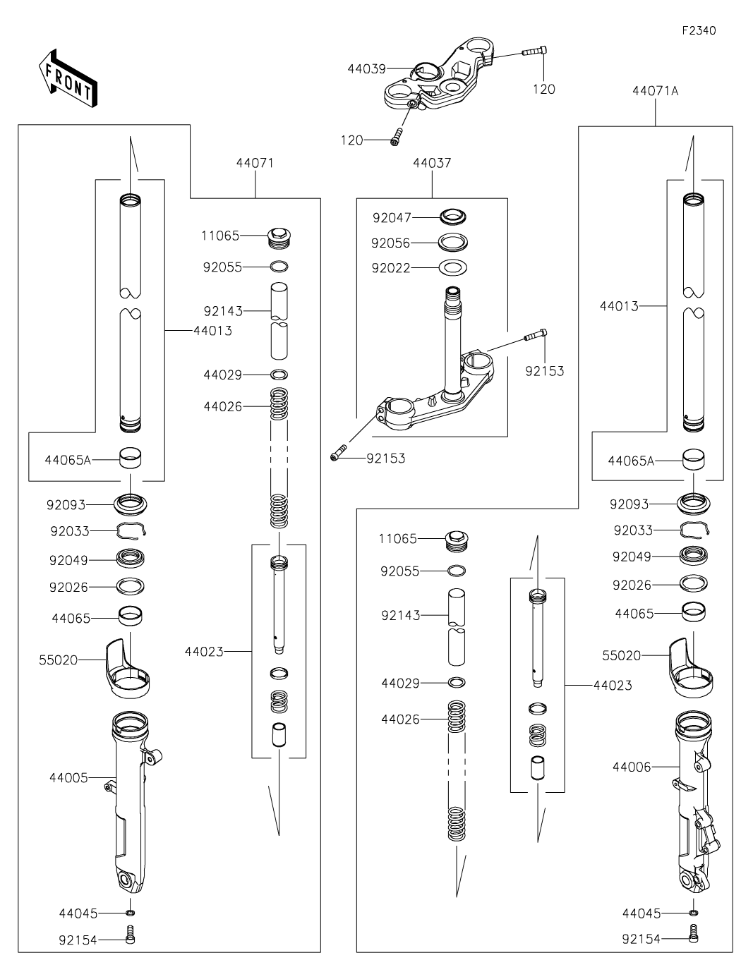 カワサキパーツ/ウエア＆グッズオンラインショップパーツ選択