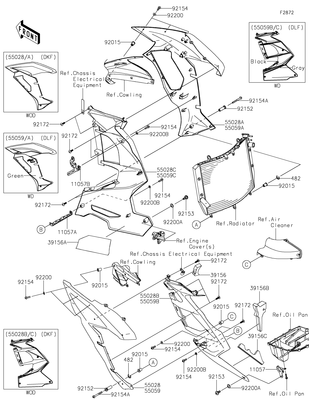 カワサキパーツ/ウエア＆グッズオンラインショップパーツ選択
