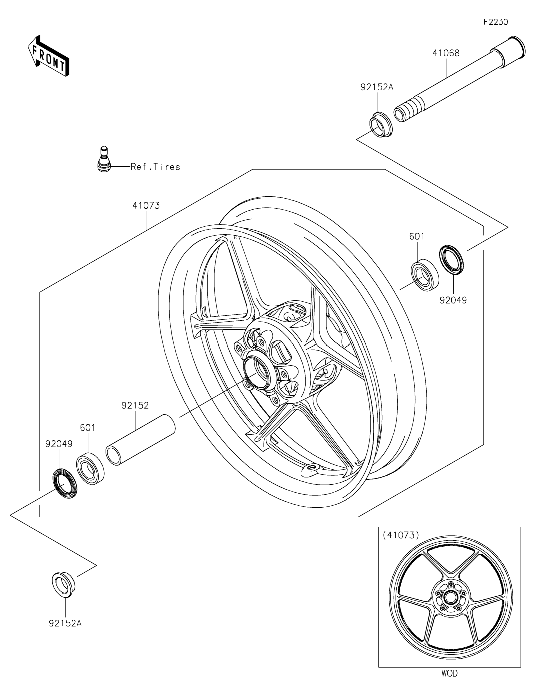 カワサキパーツ/ウエア＆グッズオンラインショップパーツ選択