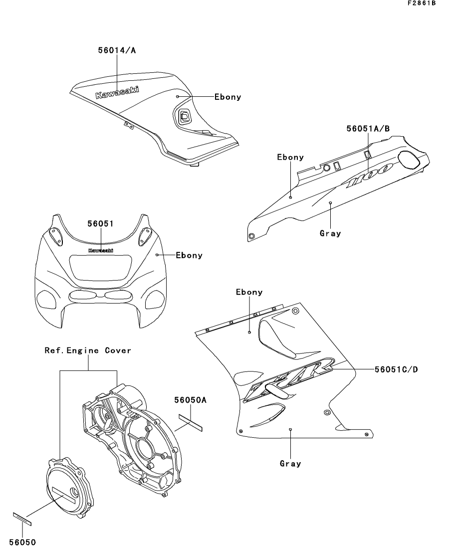 カワサキパーツ/ウエア＆グッズオンラインショップパーツ選択